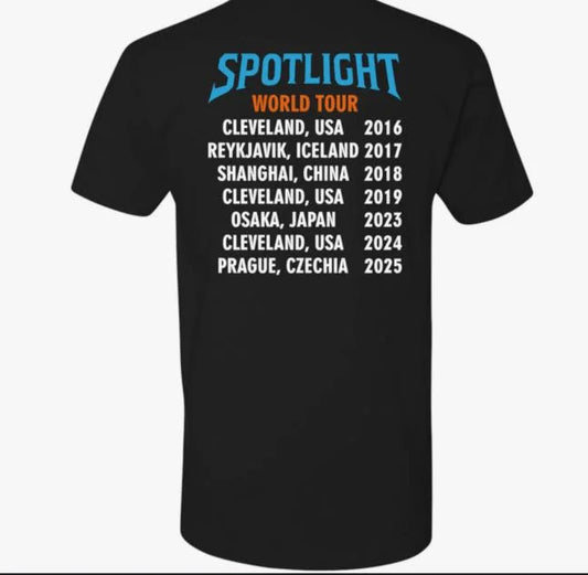 Spotlight 2025 World Tour Shirt